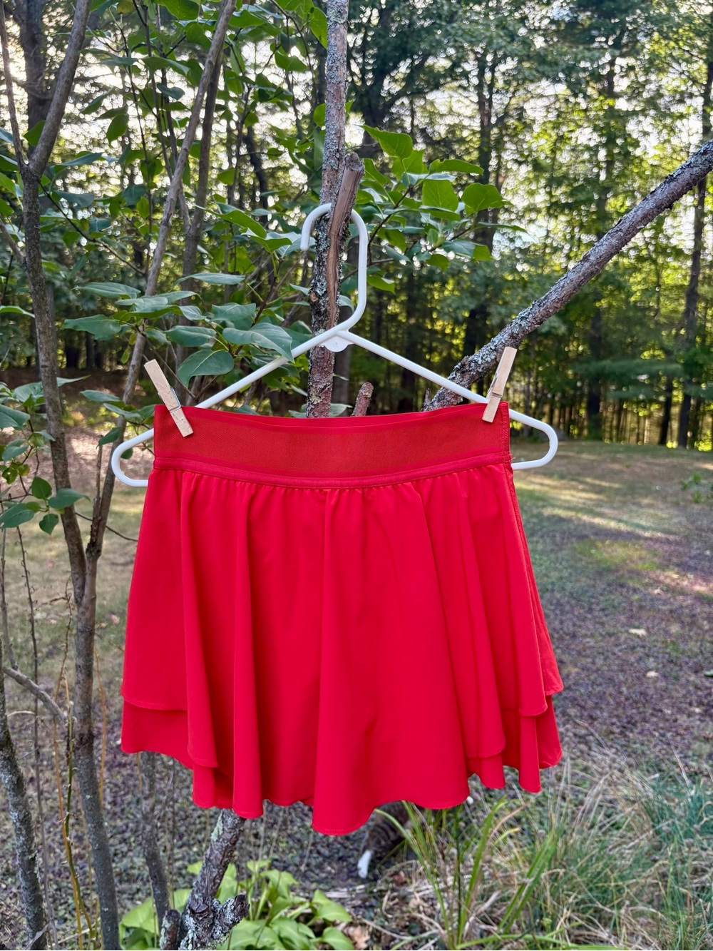 lululemon athletica Red Circle Skirt - Flared Skater Style